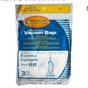 10/$25🦋 Envirocare Vacuum Bags for Eureka Upright Style RR - 9 Bags